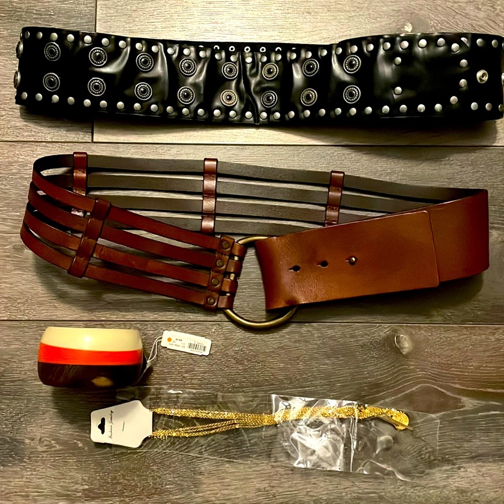 Belts bracelet and chain